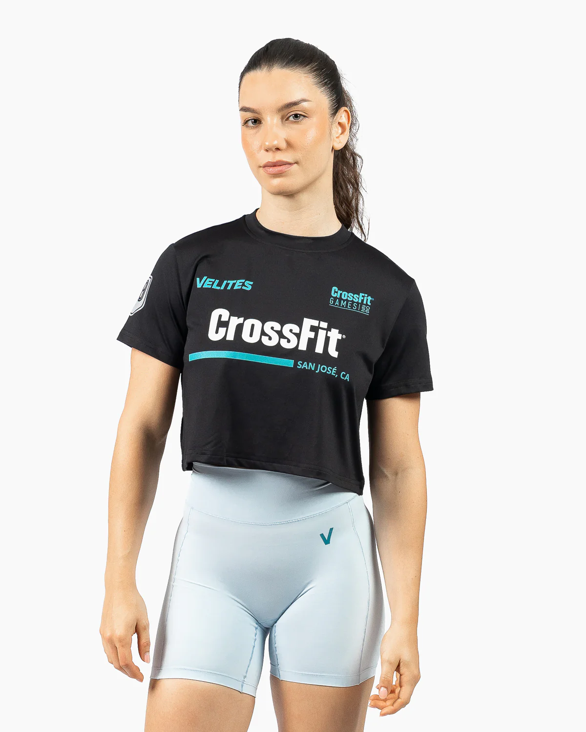 Holo Crop T-shirt CrossFit® Games 26 San Jose