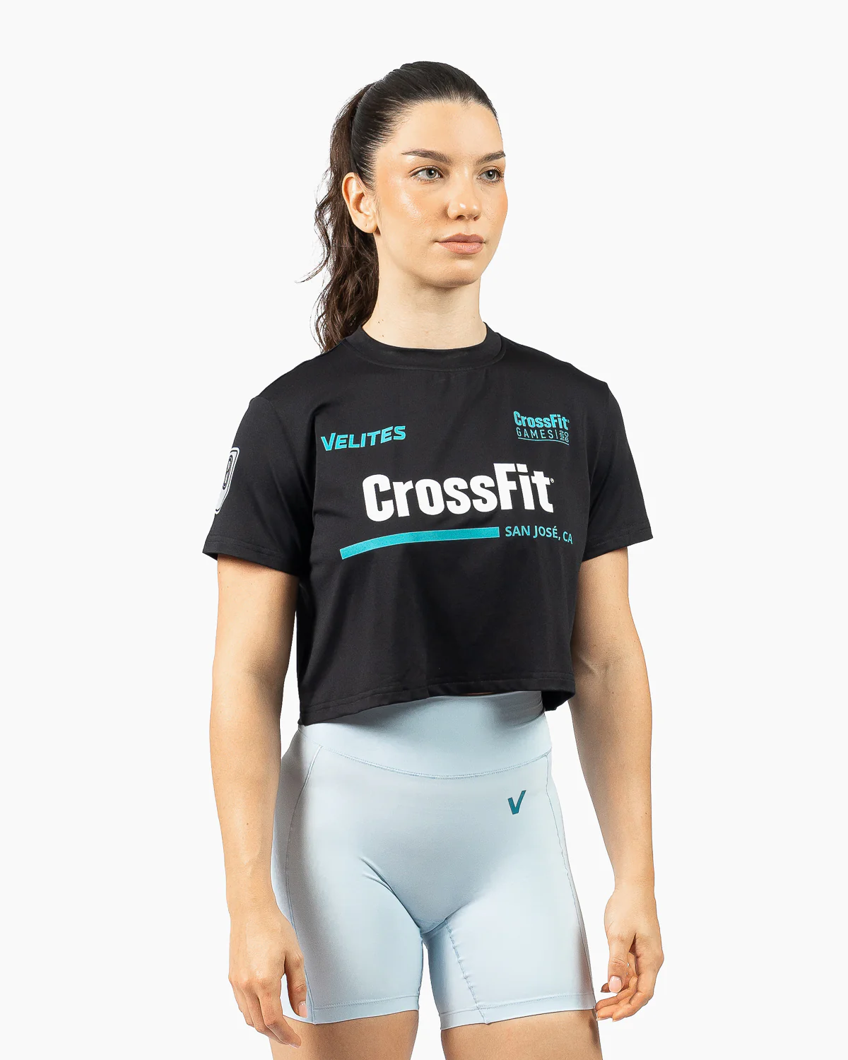 Holo Crop T-shirt CrossFit® Games 26 San Jose - Image 2
