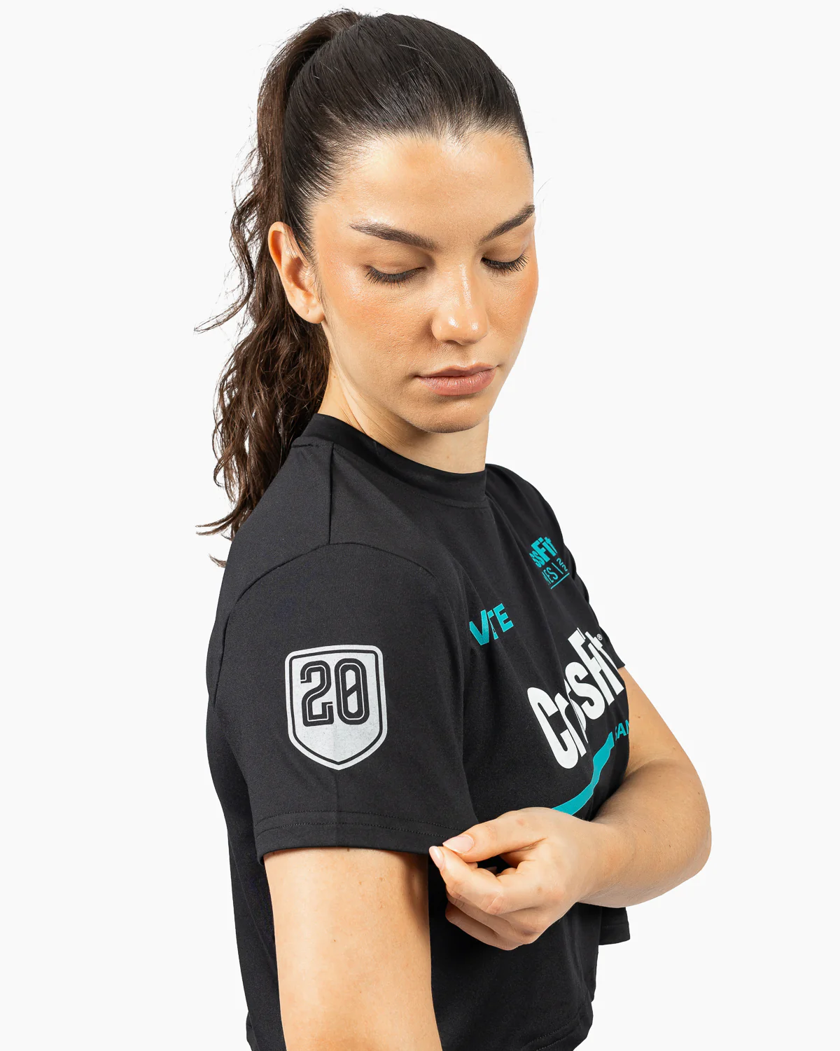 Holo Crop T-shirt CrossFit® Games 26 San Jose - Image 3